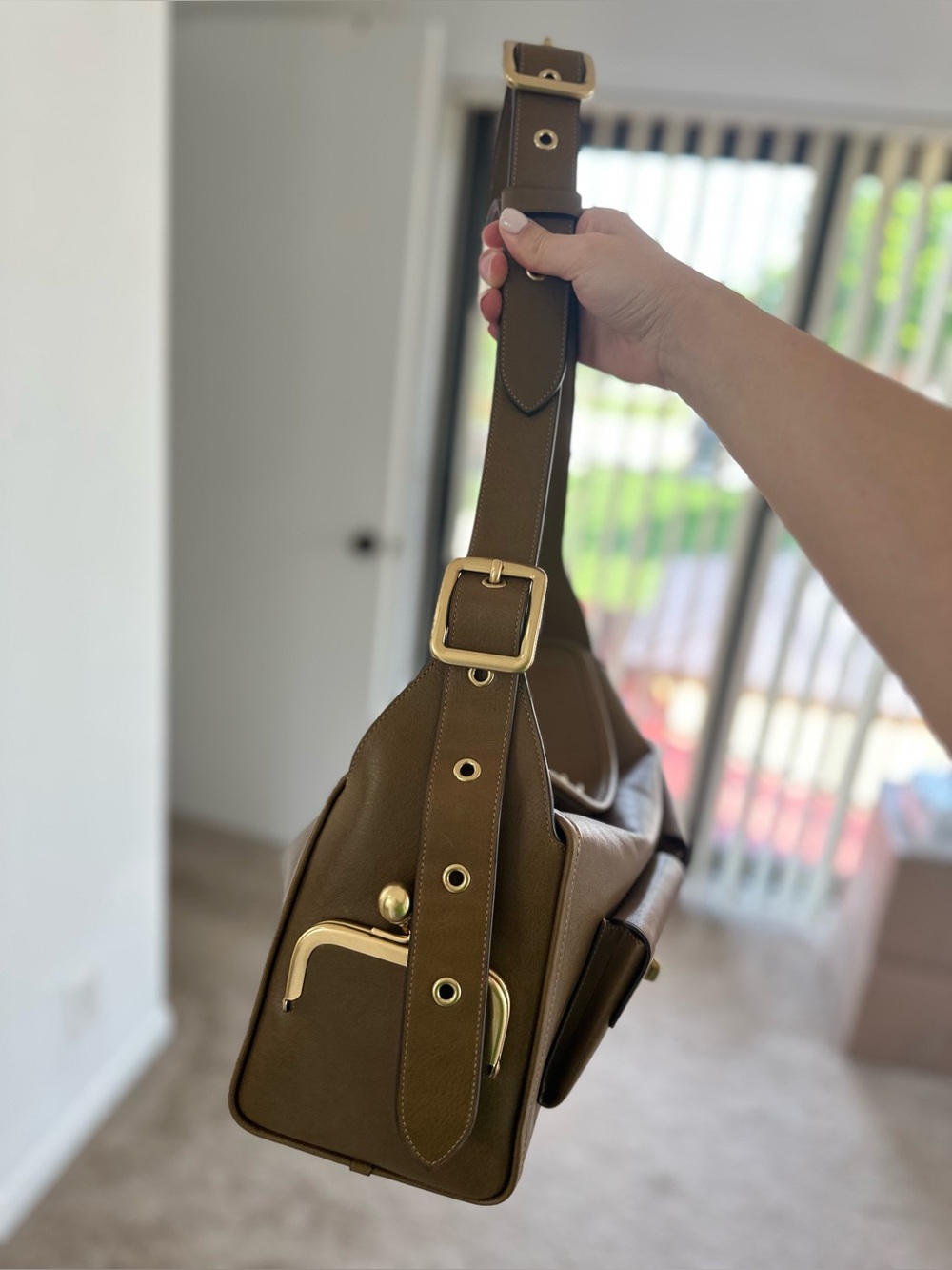 Coach Haversack Muted Olive - Picture 6 of 15